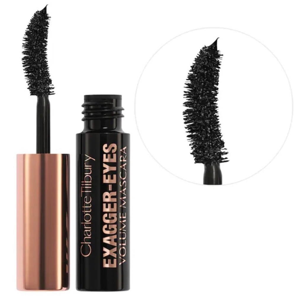 BNIB Mini Charlotte Tilbury Exagger-Eyes Volume Mascara - Black